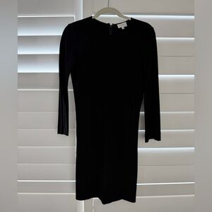 Aritzia Wilfred Perfect Black Dress